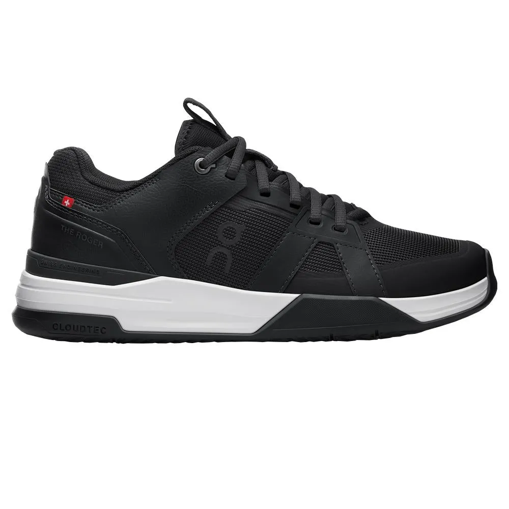 Reinforced toe Comfort Collar Cushioning On Men's THE ROGER Clubhouse Pro - Black/White