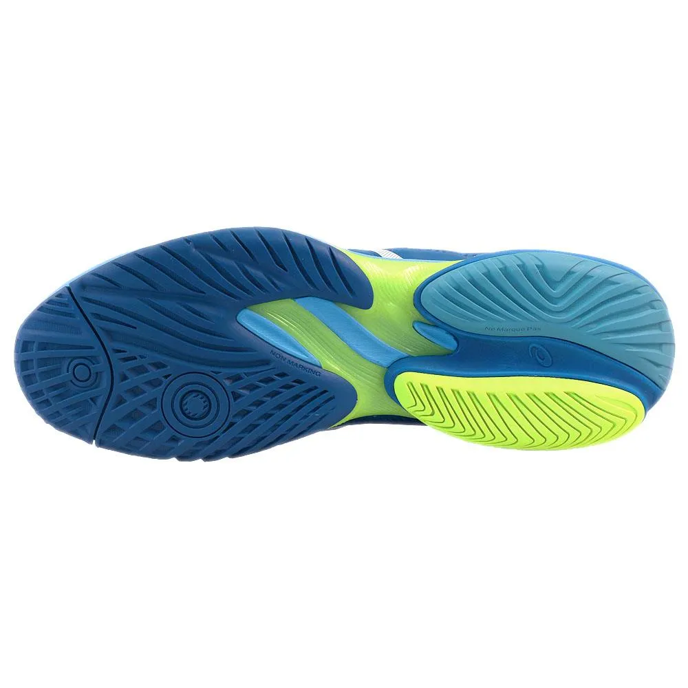Cardio Training Asics Men's Court FF 3 Novak - Tuna Blue/White