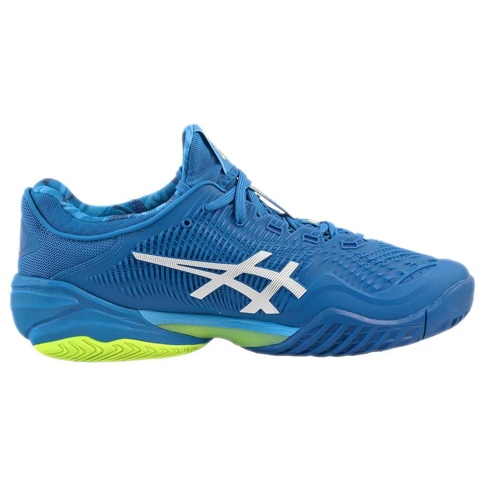 Asics Men's Court FF 3 Novak - Tuna Blue/White Seamless Fit
