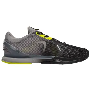 Workout Support Supportive Design Head Sprint 3.0 SF Tennis Shoes - Black/Yellow