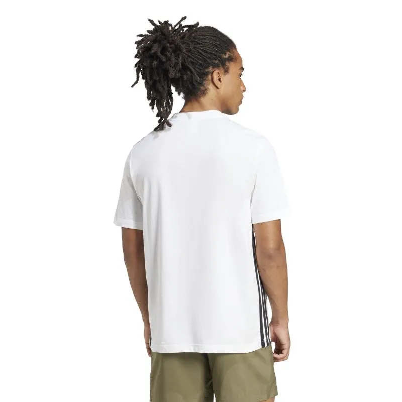 Casual Ease Adidas Mens Essentials 3-Stripe Tee