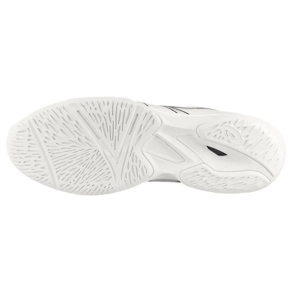 No Slip Unisex Fit Asics Men's Solution Speed FF 3 - White/Black
