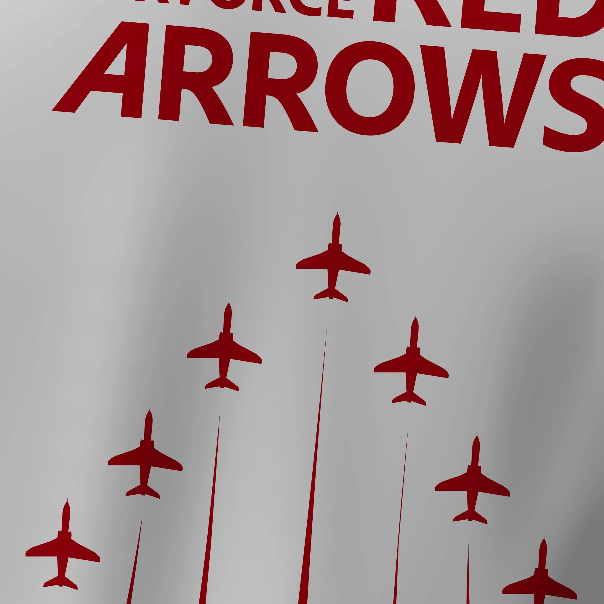 Red Arrows 2025 V3 (White) - Tech Polo Golf Tournament Weekend Brunch
