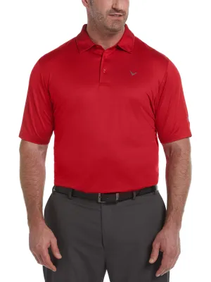 Stylish Design Sporty Vibe Big & Tall Solid Swing Tech? Solid Golf Polo