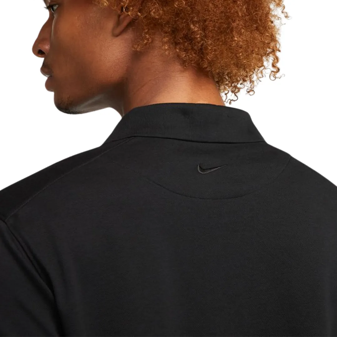 The Nike Polo Rafa Men's Slim-Fit Polo - Black/White Active Essentials Durable Design