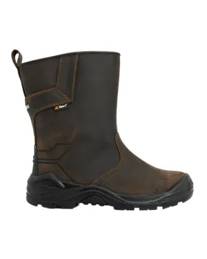 Athletic Storm Guard Xpert Mens Invincible Safety Waterproof Rigger Boots
