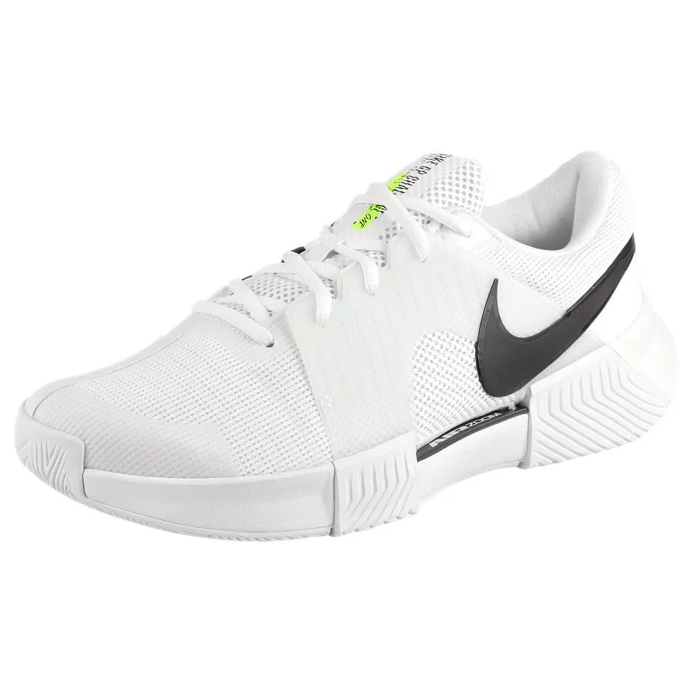 Multi Surface Grip Tech Vibration Dampening Nike Men's Air Zoom GP Challenge 1 - White/Black