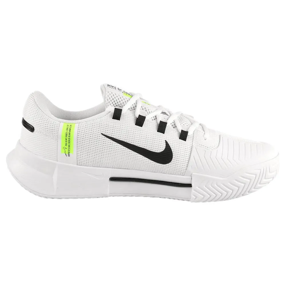 Nike Men's Air Zoom GP Challenge 1 - White/Black Well Padded