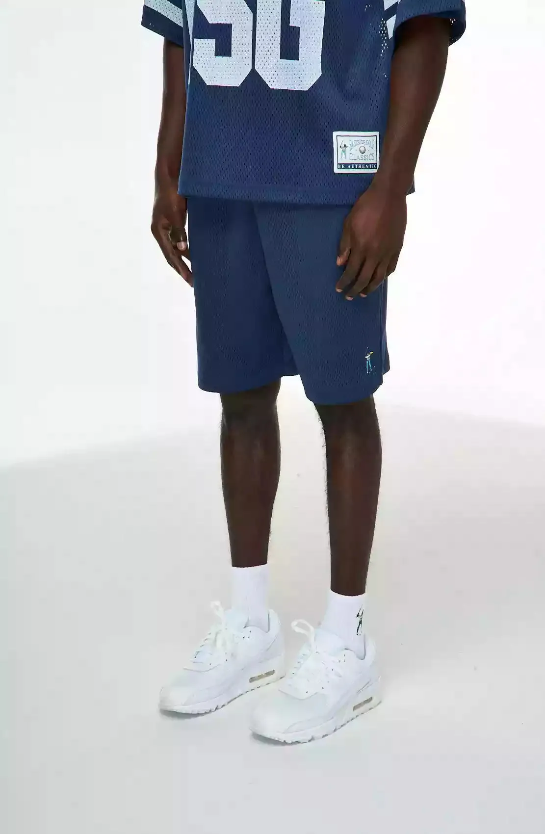 Lightweight Weave Stretch Fit Design Walk-On Short