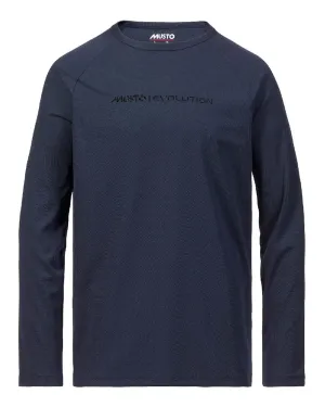 Musto Mens Evolution Newport OSM EDYE Long Sleeve T-Shirt Fashion Layering