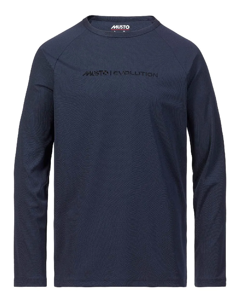 product tag identification Musto Mens Evolution Newport OSM EDYE Long Sleeve T-Shirt