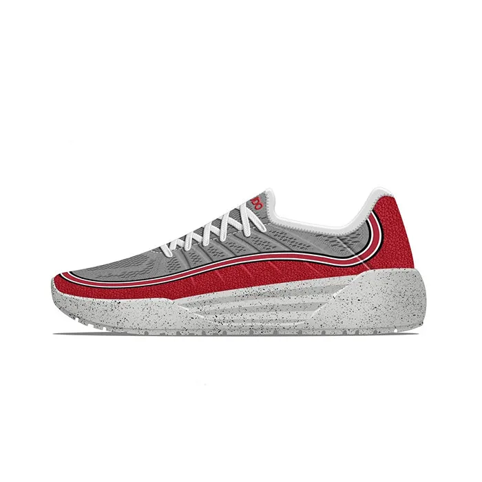 Mens Psudo Racer in Scarlett Barefoot Feel Design