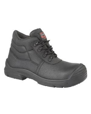 Adjustable Hook and Loop Closure Young Mood Grafters Super Wide EEEE Fitting Waterproof Safety Chukka Boots