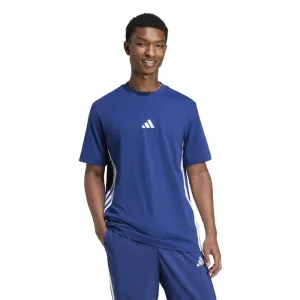 Adidas Mens Essentials 3-Stripes Single Jersey Tee Eco Friendly Dye
