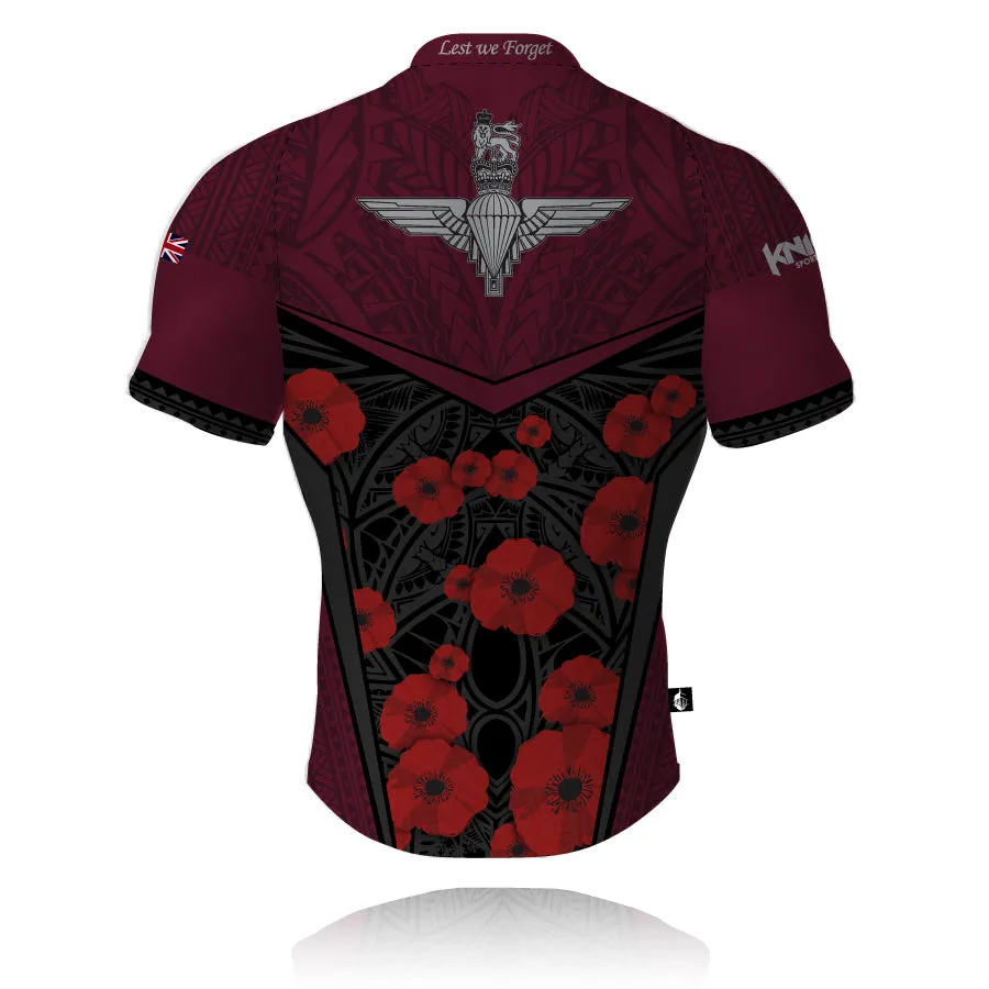 Honour Our Armed Forces - Parachute Regiment Remembrance - Rugby/Training Shirt Comfortable And Versatile No Shrink Fabric