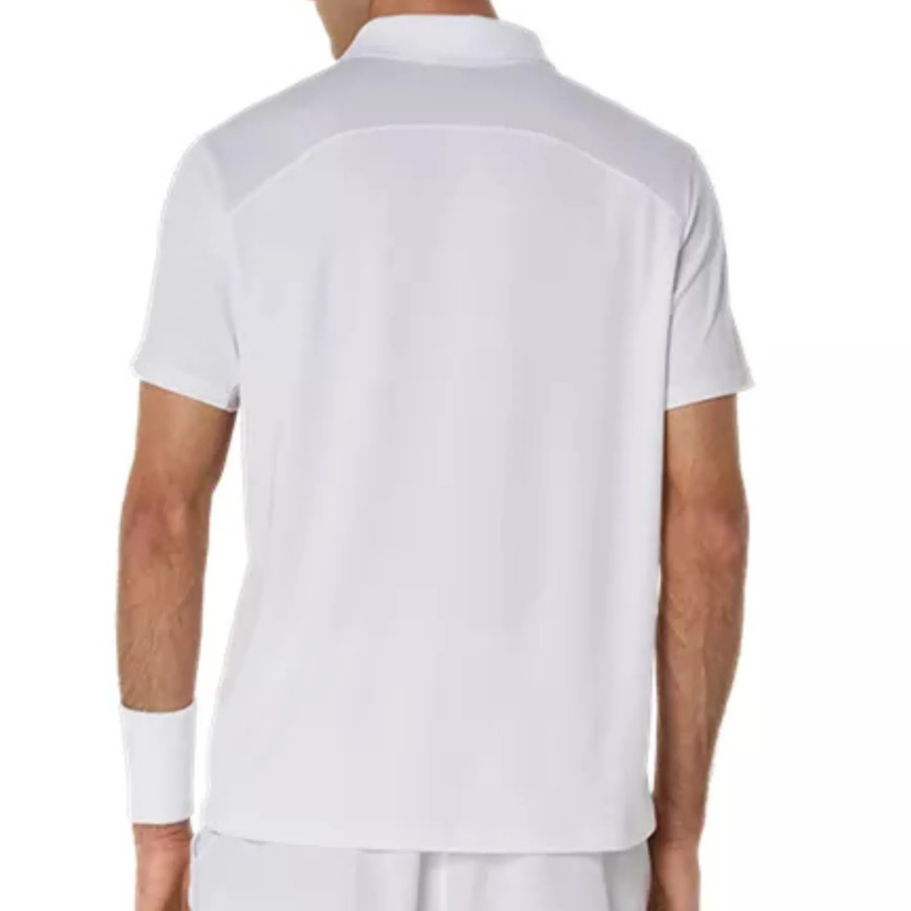 Asics Court Mens Tennis Polo - Brilliant White Versatile Fashion