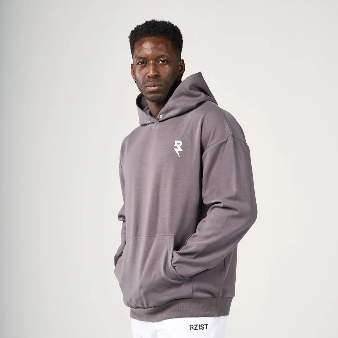 The Imposible Oversized Hoodie - Grey dry cleanable