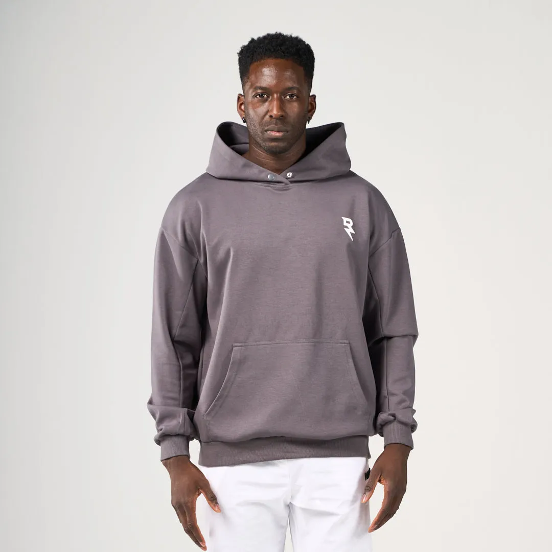 The Imposible Oversized Hoodie - Grey Sporty Design product wedding guest charm