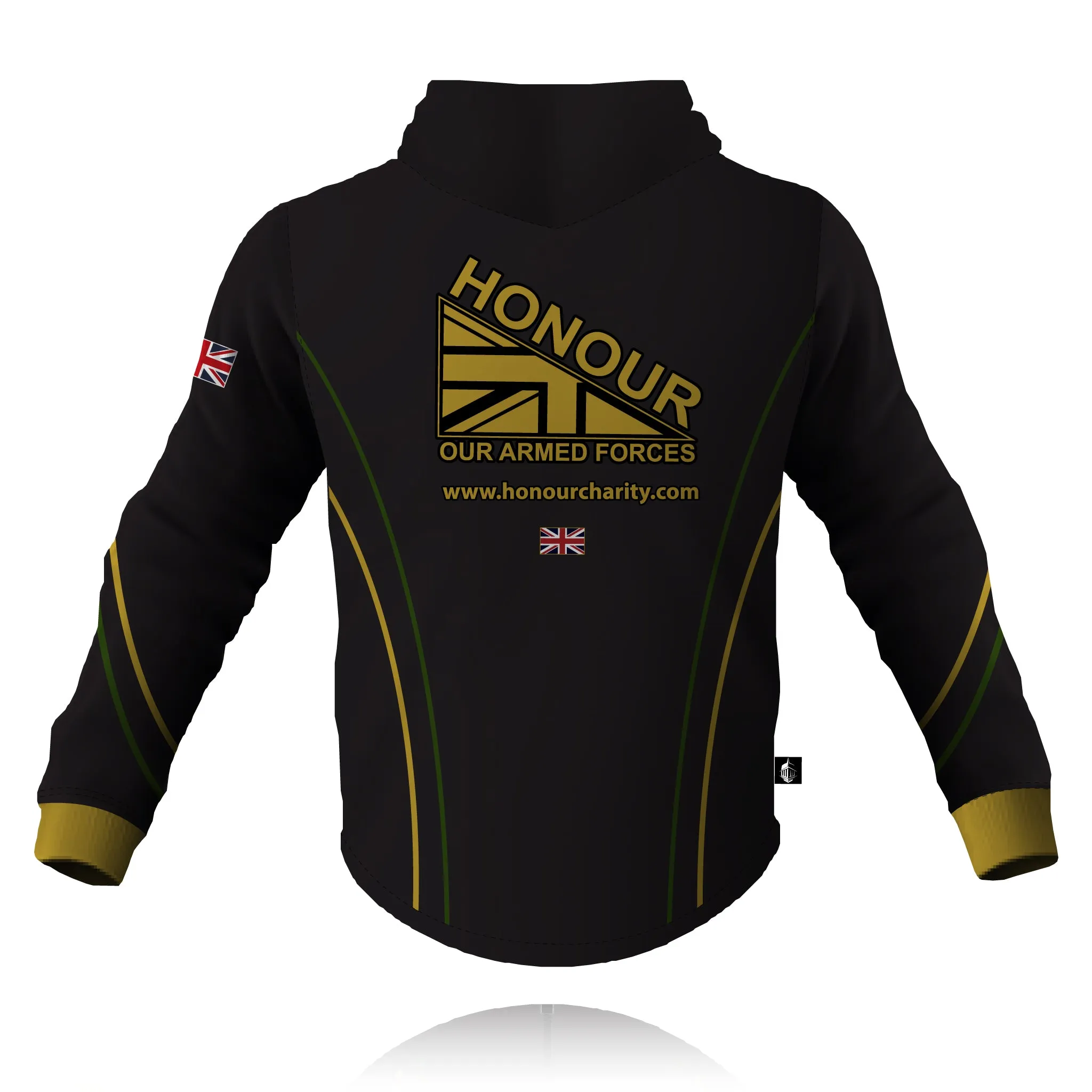 Honour Our Armed Forces 2025/2026 - Full Zip Embroidered Hoodie shoe accents