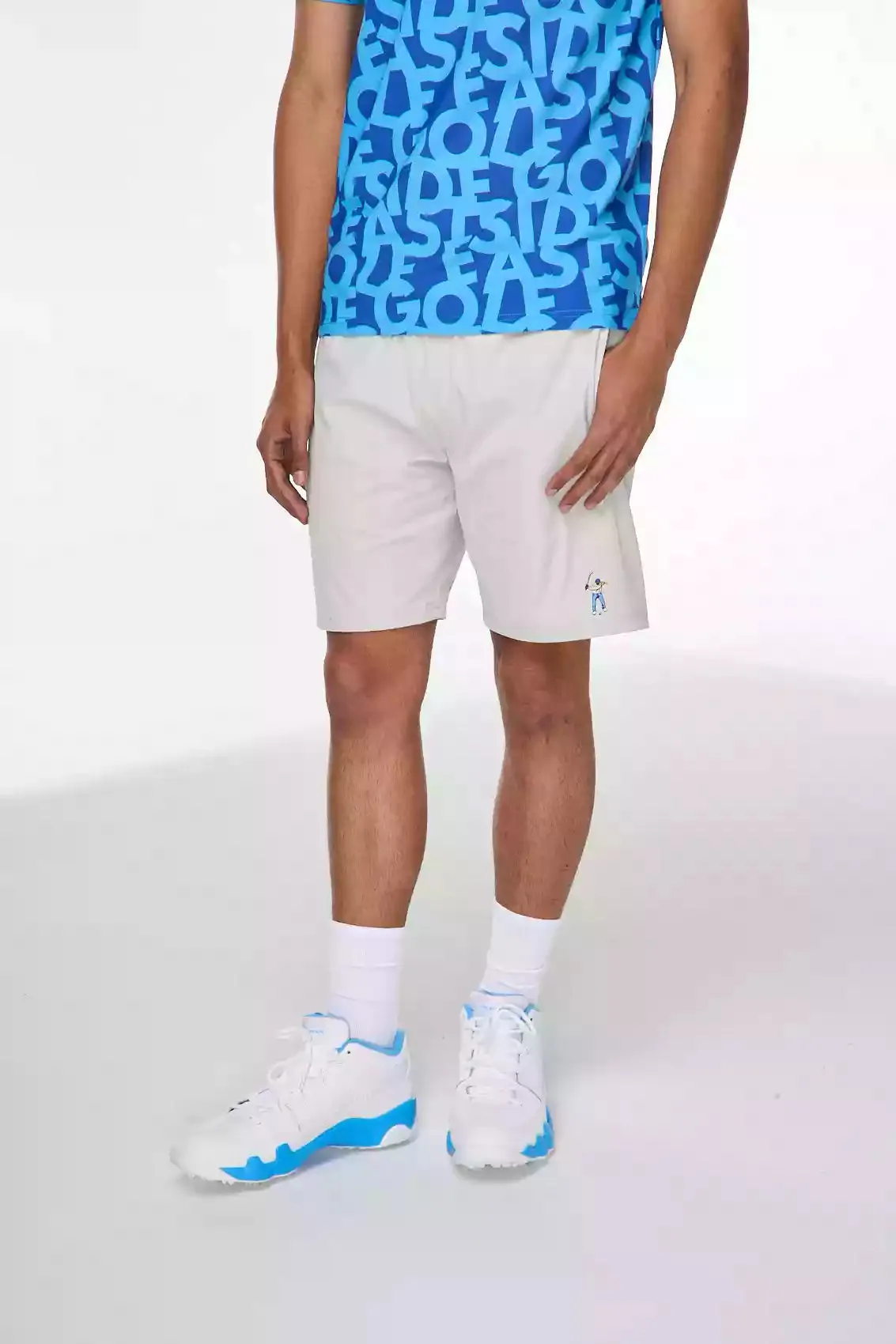 Stylish Fit Preppy look Crossover Short