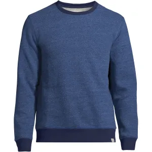 Lands' End Men's Blake Shelton Serious Sweats Crewneck Sweatshirt Versatile Look product quilted lining comfort
