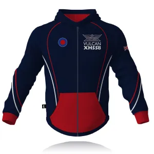 product shiny sparkle Vulcan to the Sky (Avro Vulcan XH558) - Full Zip Embroidered Hoodie