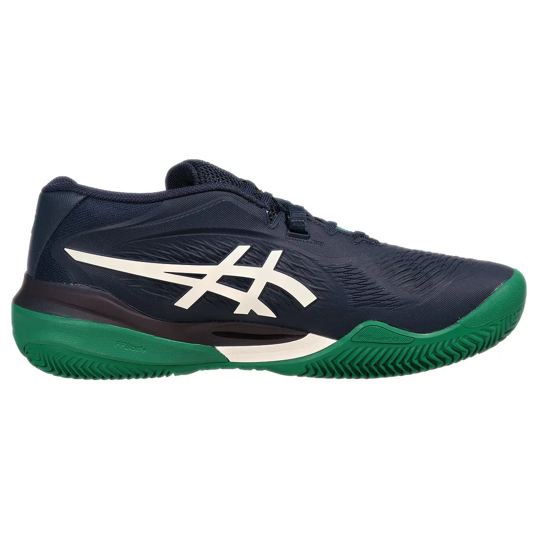 Asics Men's Gel-Resolution X - Clay - Midnight/Cream Orthopedic Design