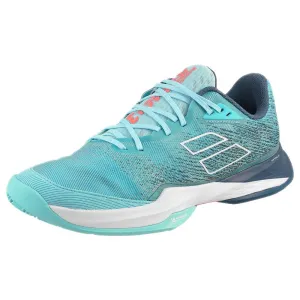 Moisture Wicking Liner perforated upper Babolat Men's Jet Mach III - Clay - Angel Blue