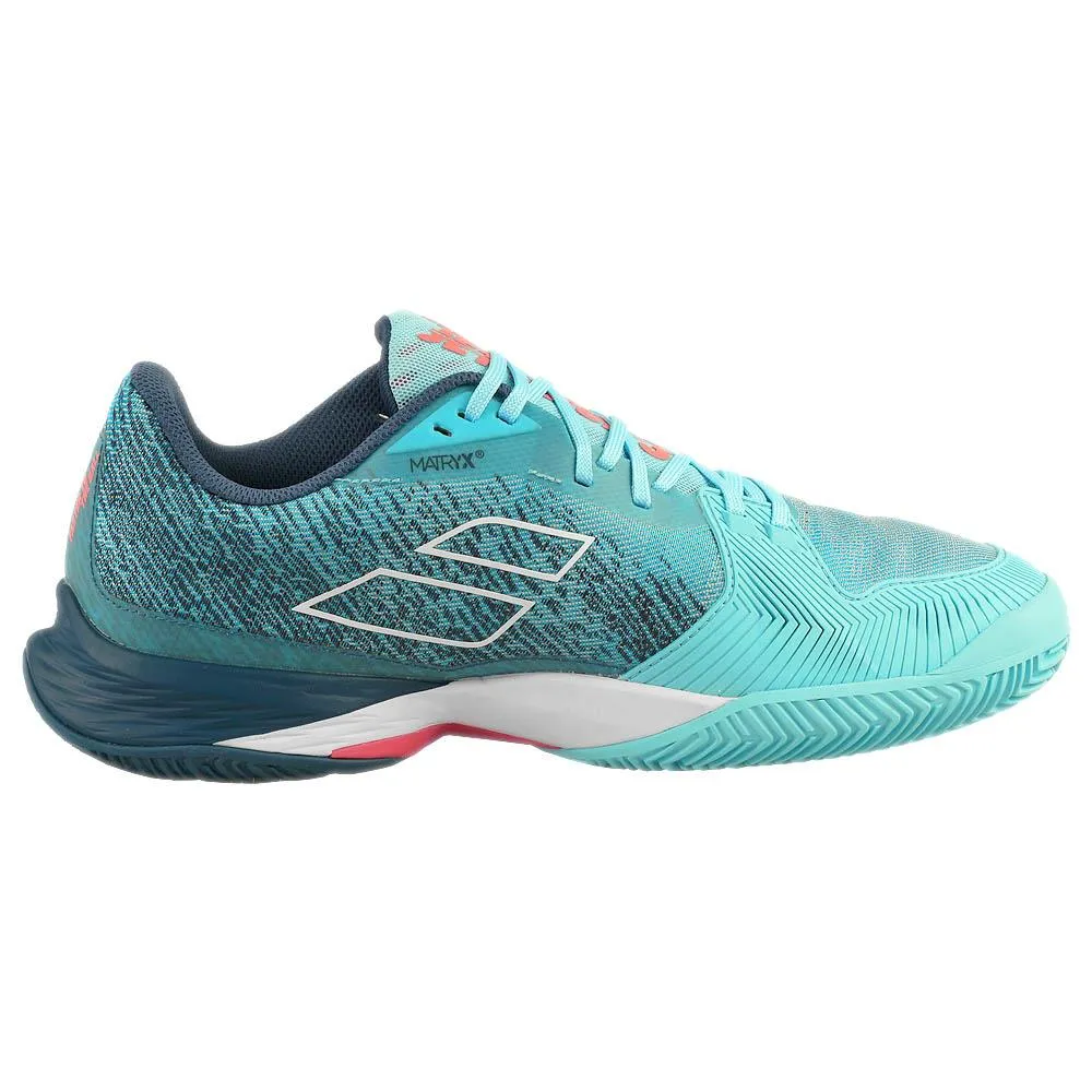Babolat Men's Jet Mach III - Clay - Angel Blue Odor control Flexible Outsole