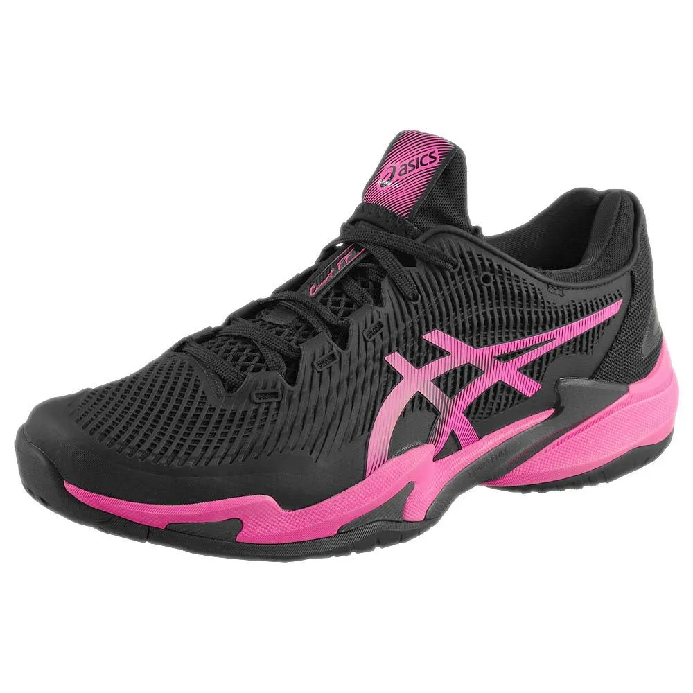 Anti Torsion Stabilizer Asics Men's Court FF 3 - Black/Hot Pink