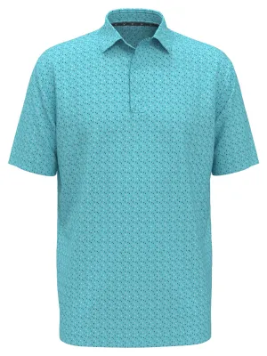 Trendy Comfort Mens All Over Score Card Print Polo