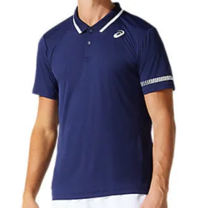 Durable Comfort Fashionable Top Asics Court Polo - Peacoat