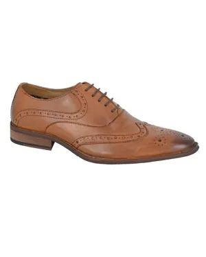 Ultra Light Hiking Trails City Edge Roamers Mens 5 Eyelet Wing Brogue Oxford Shoes