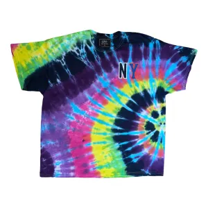 Sporty Layer Look Tie Dye T-shirt Q718