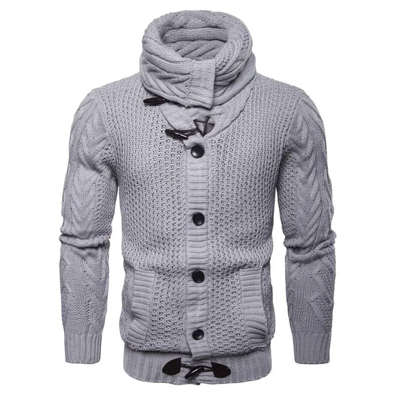 West Louis? Turndown Collar Slim Sweater Comfort Design