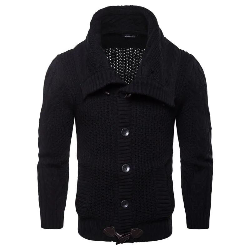 West Louis? Turndown Collar Slim Sweater Design Soul TearResistant