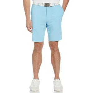 Original Penguin Mens Allover Embroidered Pete 9" Golf Short - BALTIC SEA Playful touch Gloves