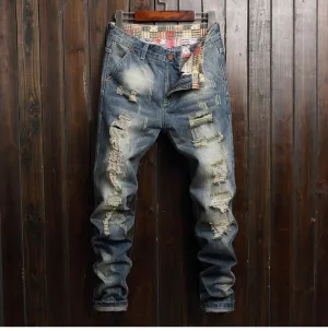 quick dry Weekend Getaway Luxury Beach Day West Louis? Ripped Hollow Out Streetwear Jeans