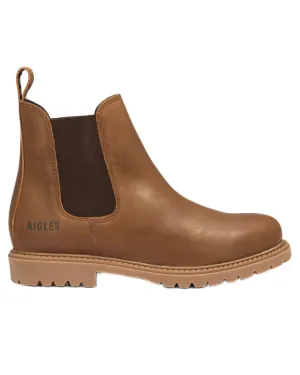 Firm Lock Mesh Cool Aigle Eperon Leather Chelsea Boots