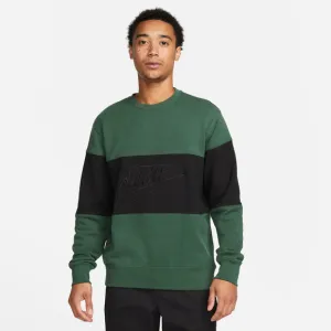 Classic Comfort Road Trip Nike Club Men's French Terry Color-Blocked Crew FB7848-323