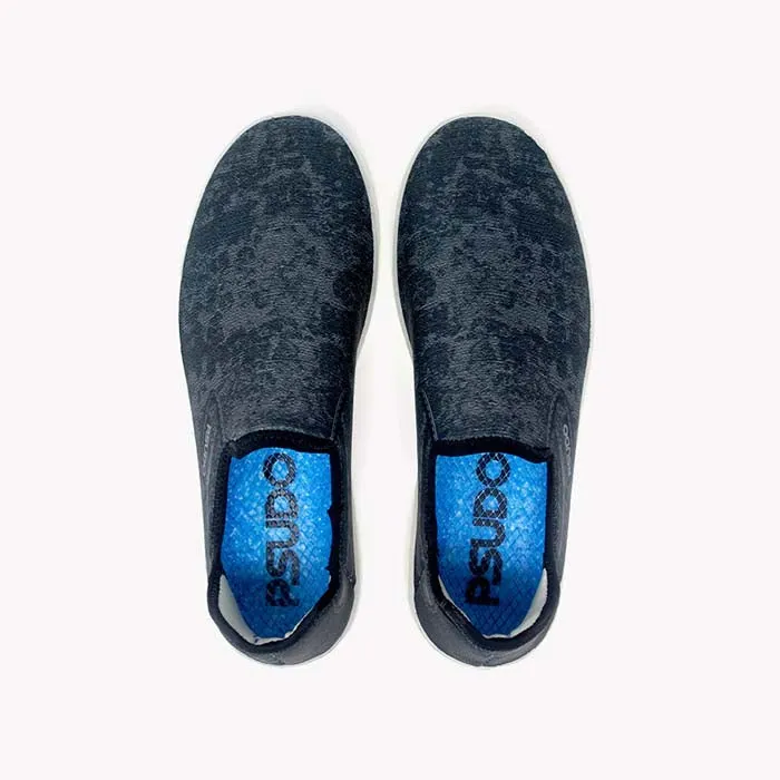 Mens Psudo Wren in Black Flexible Design Flexible Outsole
