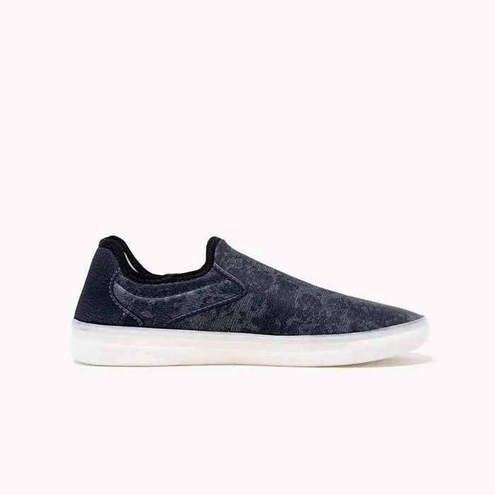 Mens Psudo Wren in Black Non Slip Office Workers