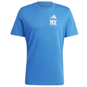 Adidas Aeroready NY Men Tennis T-Shirt - Bright Royal Office Casual