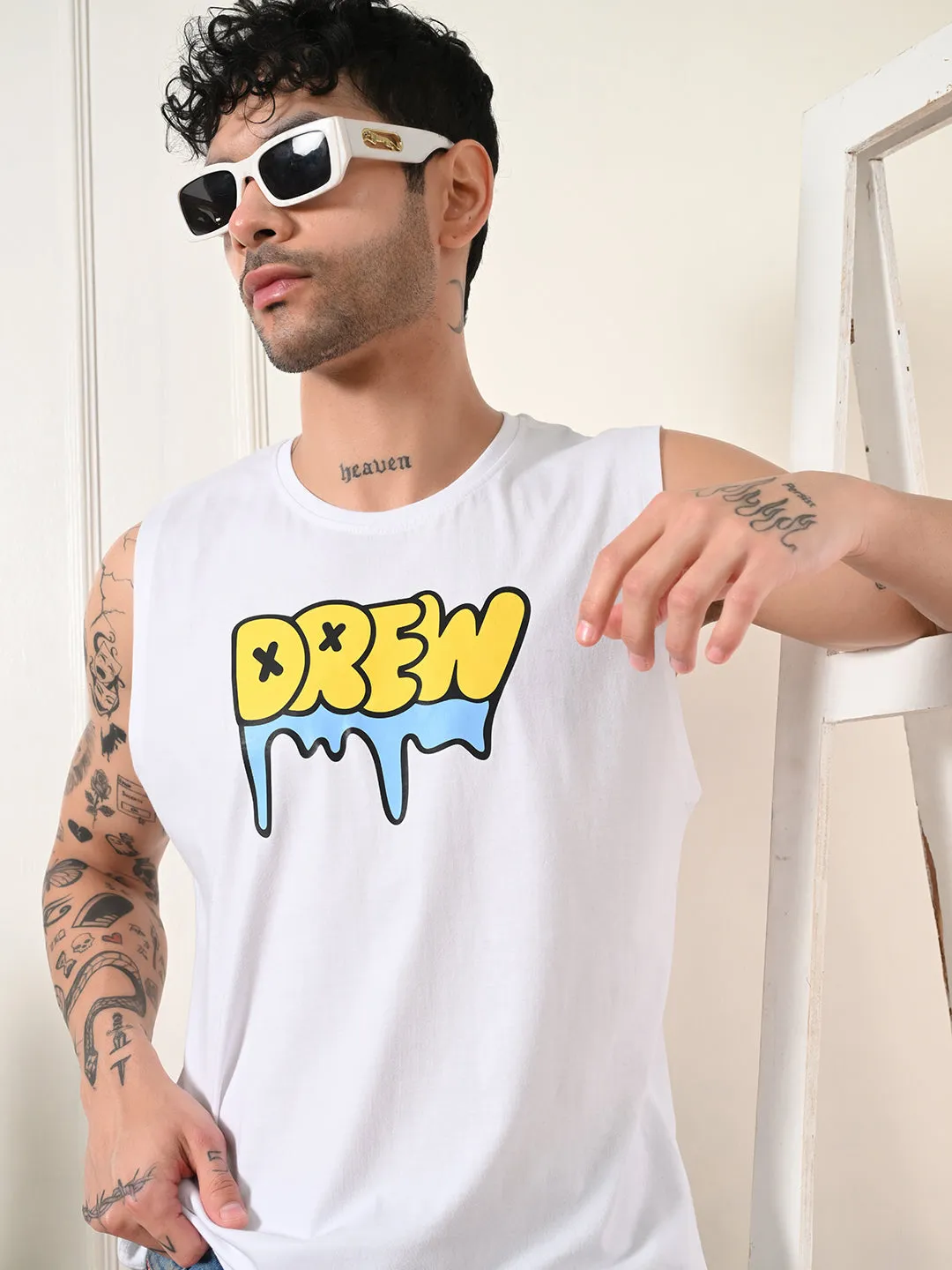 Easy-wear Drew Cotton Sando ?C White Thermal Insulation Layer Casual dress
