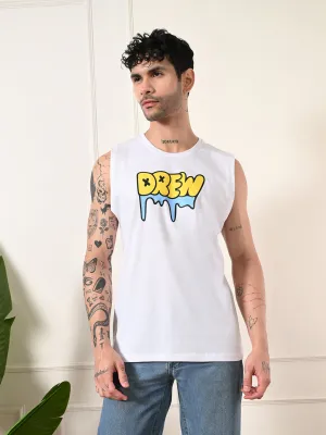 Romance Air AntiStaticMaterial Easy-wear Drew Cotton Sando ?C White