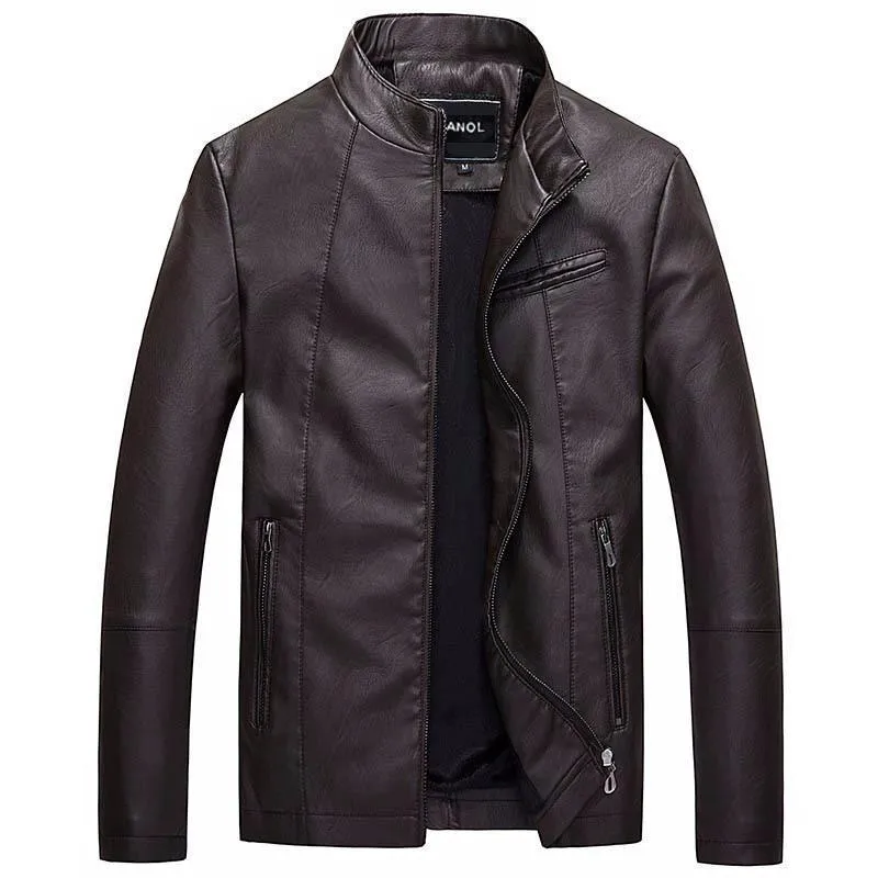 Wild Mood West Louis? Bomber Leather Men Jackets
