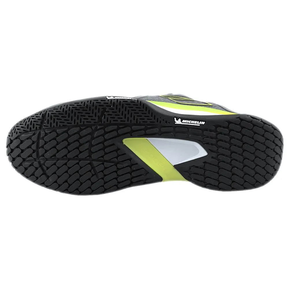 Babolat Men's Propulse Fury 3 - Grey/Aero Energy return sole Cushioned Collar Padding