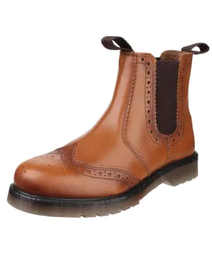 Dock Easy Ring Walk Amblers Dalby Pull On Brogue Dealer Boots