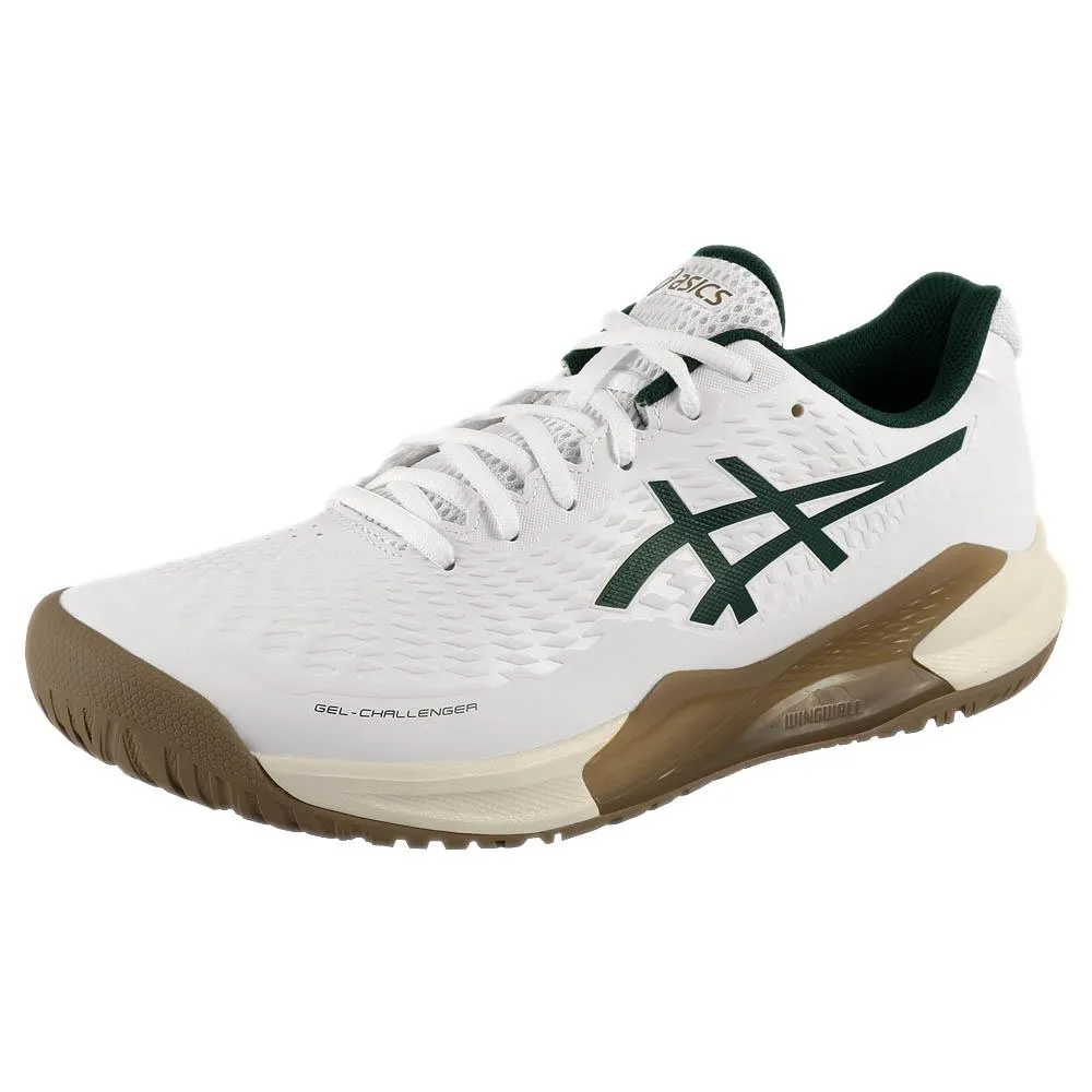 Asics Men's Gel-Challenger 14 - White/Saxon Green Midfoot Lock