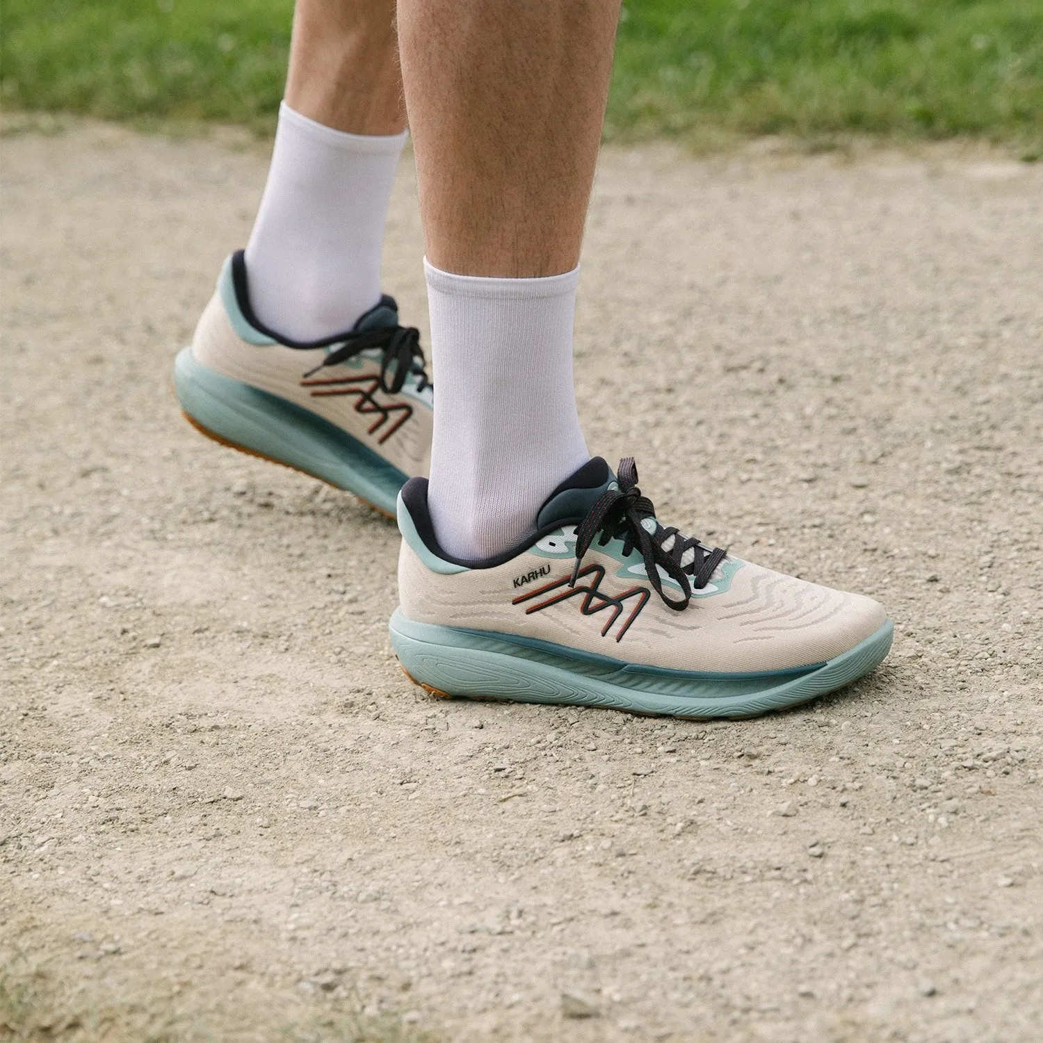 Proprietary Cushion System Yoga Base MEN'S IKONI 3.0 - TURTLEDOVE / CHILI